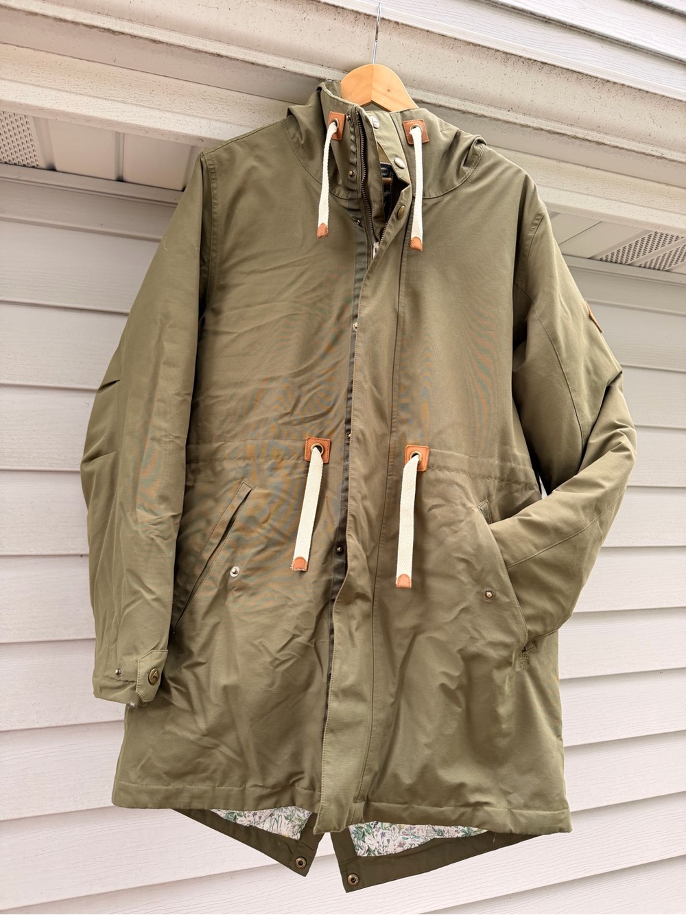 Burton Green Parka sz L